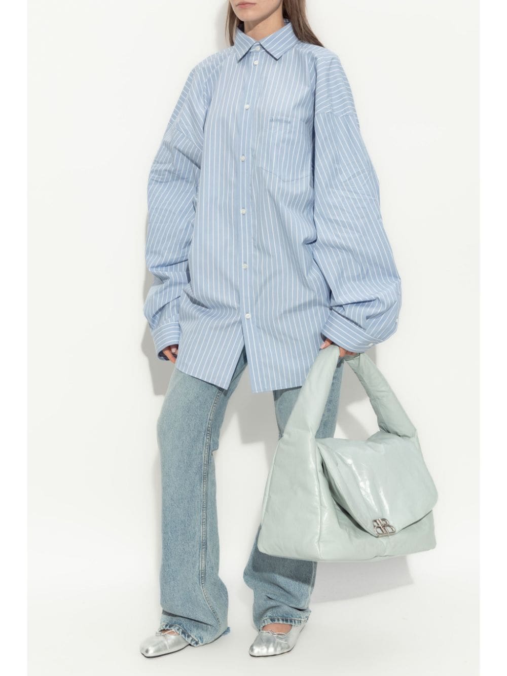 Balenciaga Trousers - Blue and green | 07a5b1390265dc08b2c5d4f08a9c2d57c6bfecbd