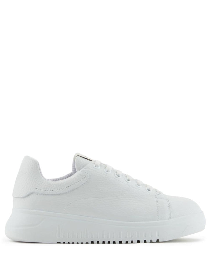 Emporio Armani Exclusive Sneakers - Chiari e Naturali | 347df9650facf69bfd6a9e5b710790a642dd0fcb