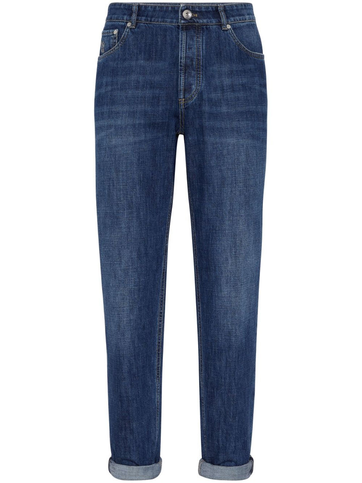 Brunello Cucinelli Jeans - Blu e verdi | 5298d730f9cb89183736151461fe4df1d384c72e
