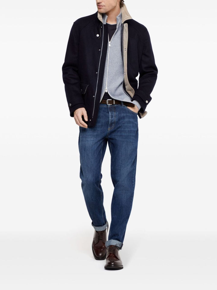 Brunello Cucinelli Jeans - Blu e verdi | 004f830df34f310b5574333e29d9887ba312fc57