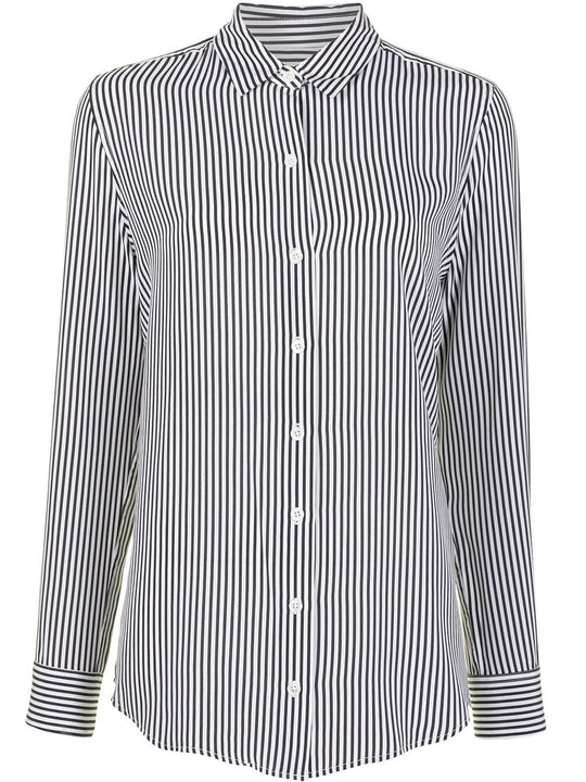 Striped Silk Shirt