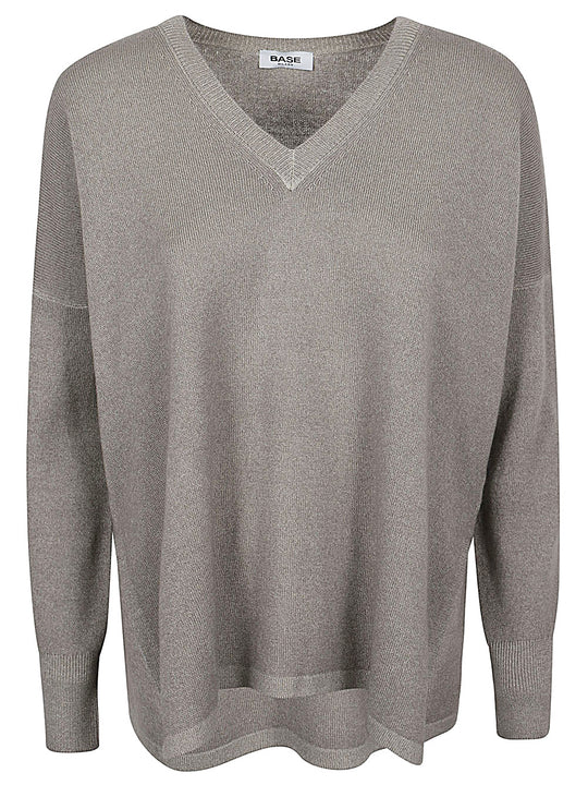 Wool V-Necked Sweater
