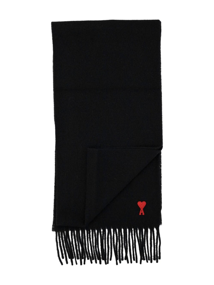 Ami Paris Scarfs - Blacks and greys | 688454ca52a04bd852fe18a35f10f22e9538f68a