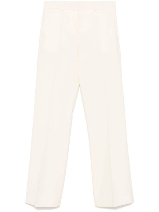 Wool Flared Trousers