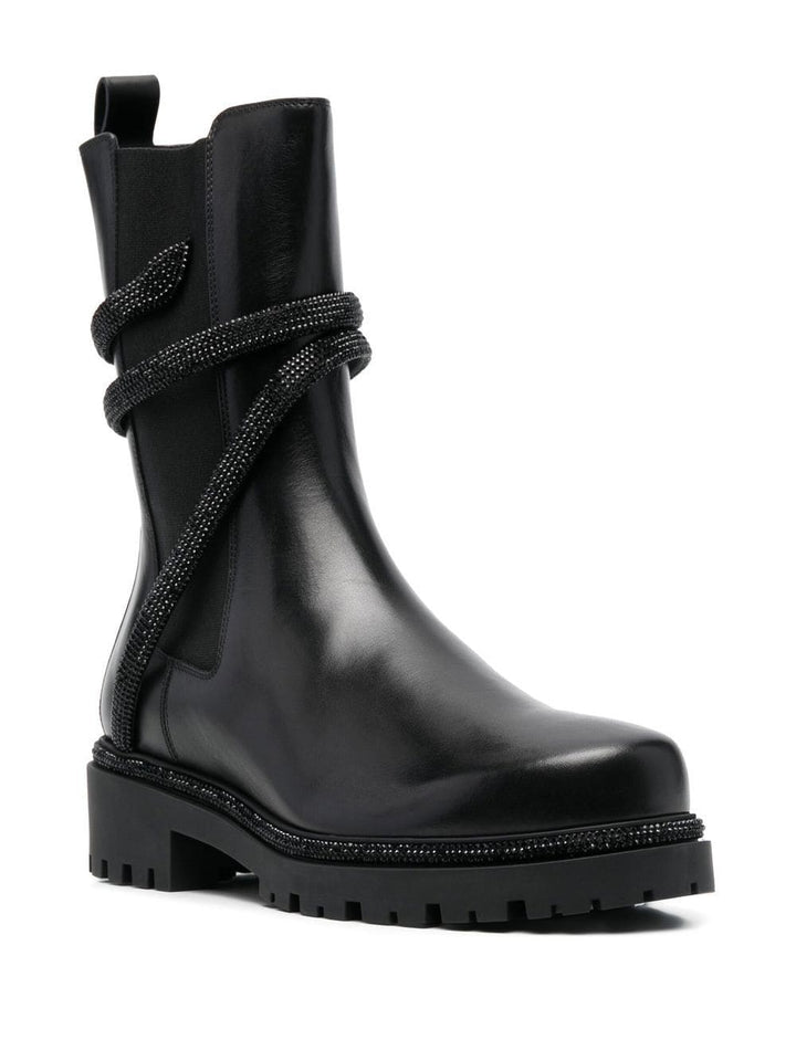 Rene' Caovilla Boots - Blacks and greys | 4ba568bb50551b8bd1373773f6b541c33ead64fb