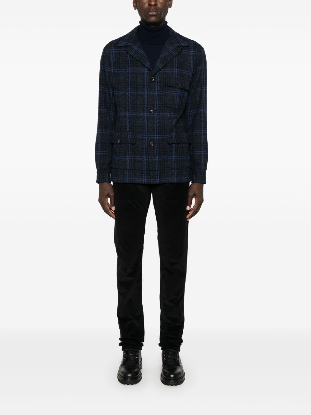 Finamore 1925 Napoli Jackets - Blacks and greys | 6a9e45ac92ccd387e55900544c05c431034b4526