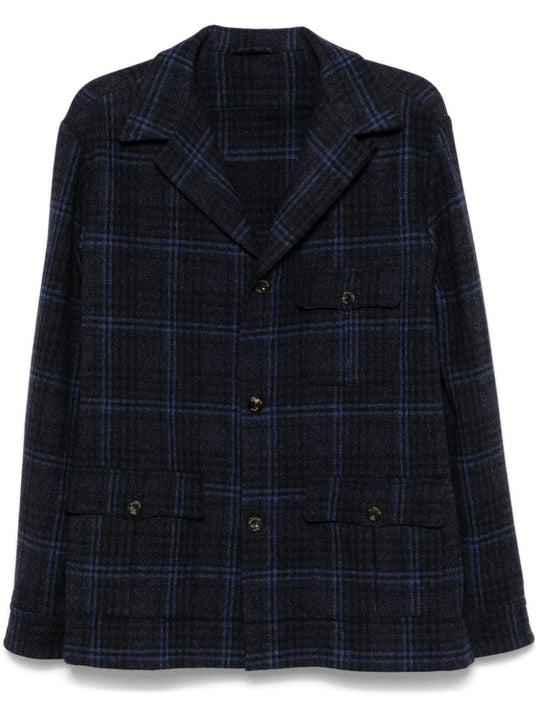Wool Single-Breasted Jacket