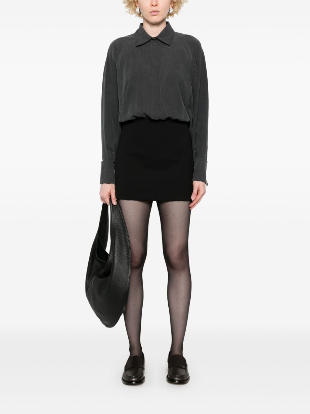 Max Mara Top - Blacks and greys | dc8f5457de3017c5e4bd092cb20196a27825a55a