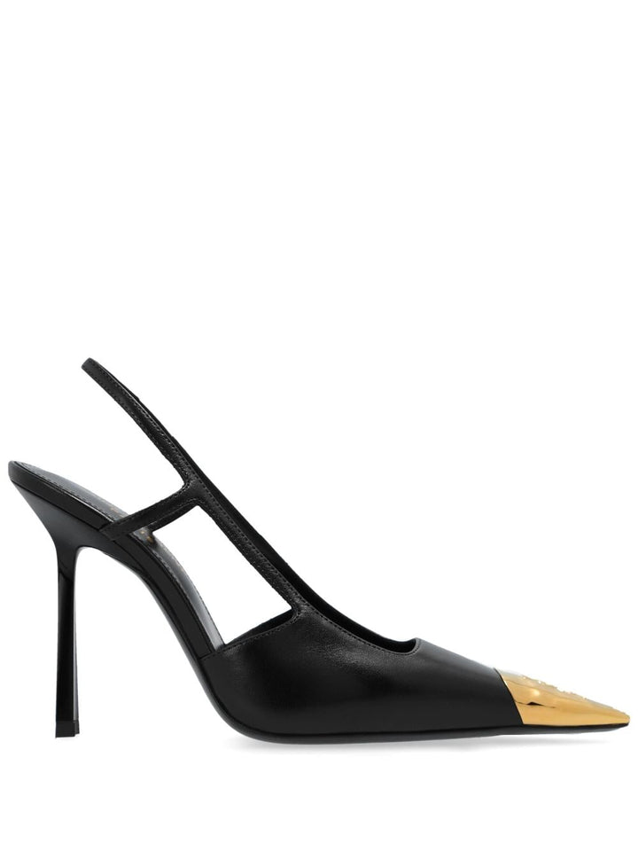Saint Laurent With Heel - BLACK | 8cdfb70e20e8d8d42230b607b9df8749cfc9cbda