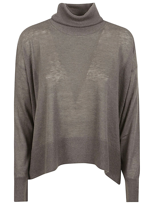 Cashmere High-Neck Sweater