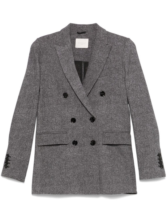Cotton Double-Breasted Jacket