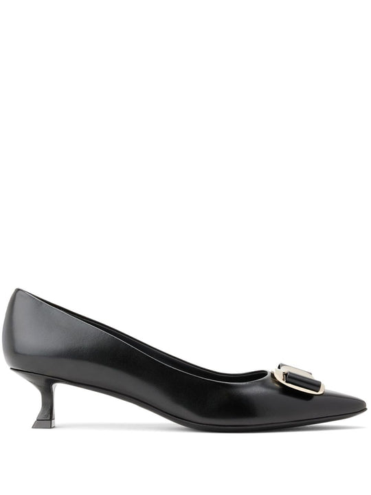 Vara Leather Pumps