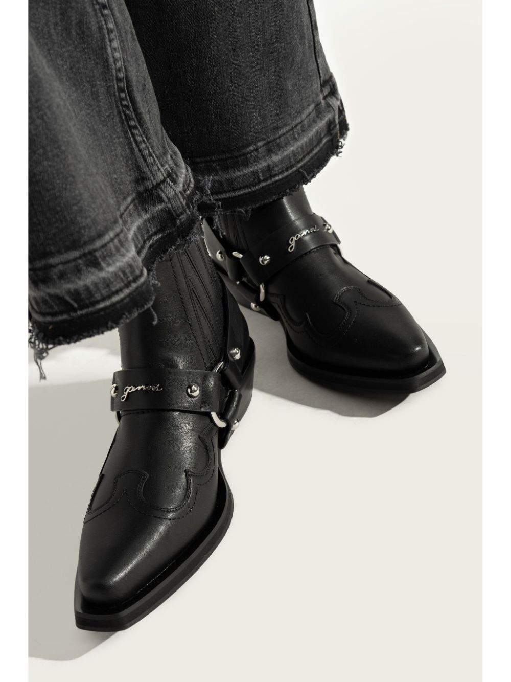 Ganni Boots - Blacks and greys | 63ee733ddd1c90b9b1dd3671c4370e1da1425bcd