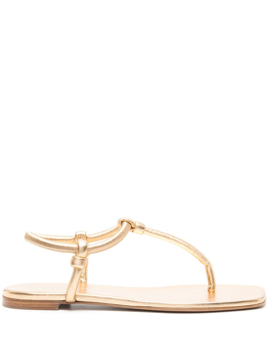 Juno Leather Thong Sandals