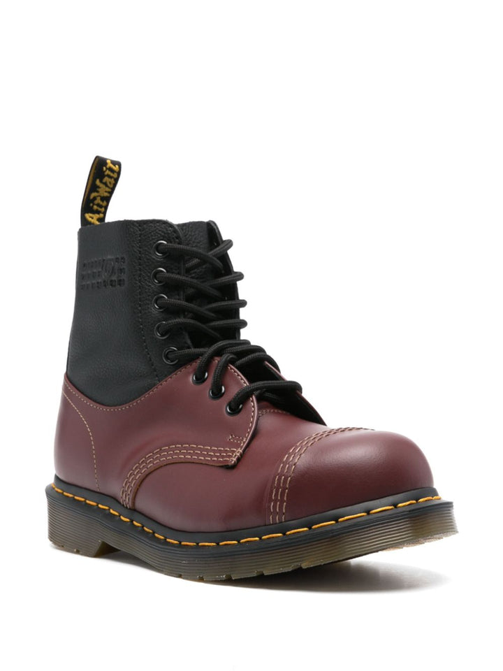 Mm6 Maison Margiela X Dr. Martens Boots - Brown | 8347e6d105f5d287d1c4a3506e1cd76cd50388ea