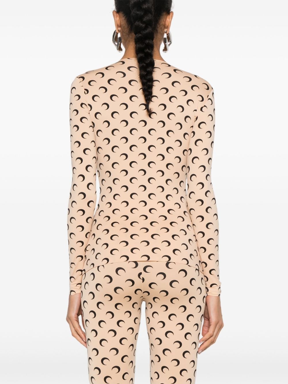 Marine Serre Top - Light and natural | 146178c12e5f088b40b5c1cbd106dd54b16430af