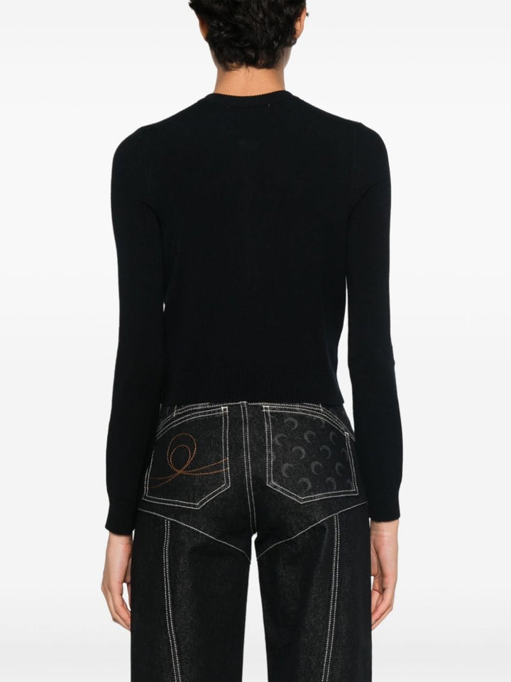 Marine Serre Sweaters - Blacks and greys | 3e26a39a0bcbc3bc33feb21d94713e5d8c1bee4d