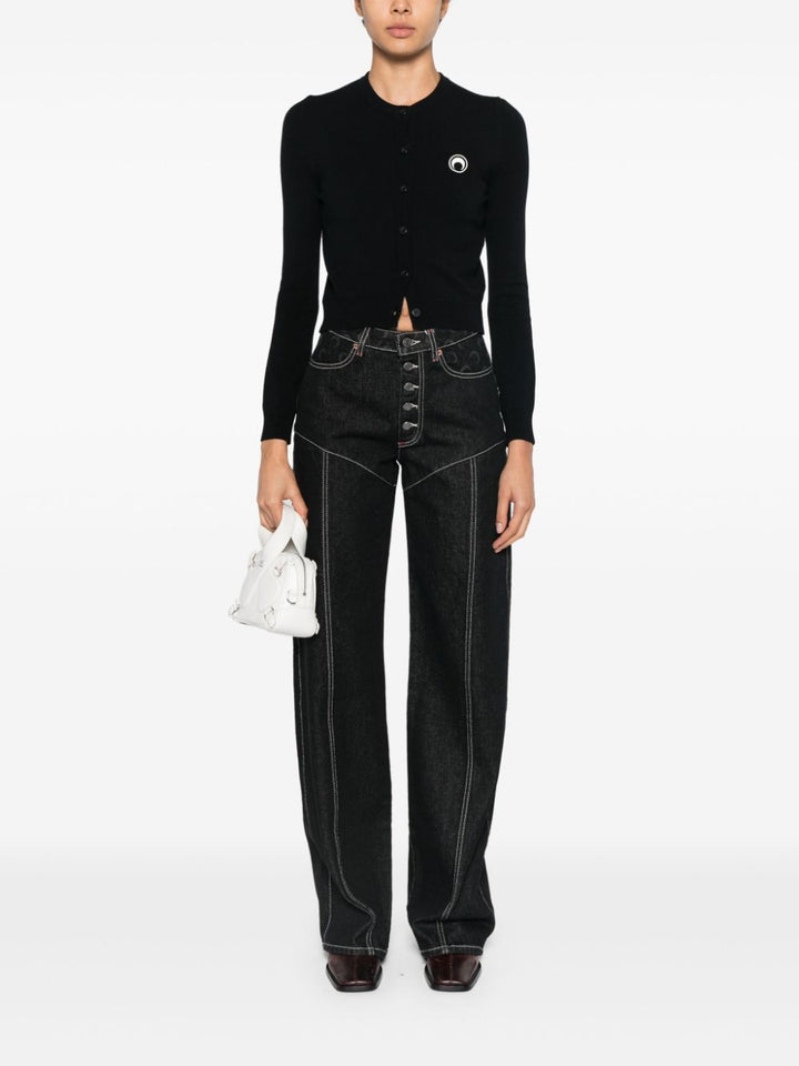 Marine Serre Sweaters - Blacks and greys | dfe506fbf966af3df22383ea26a0ed10e689874a