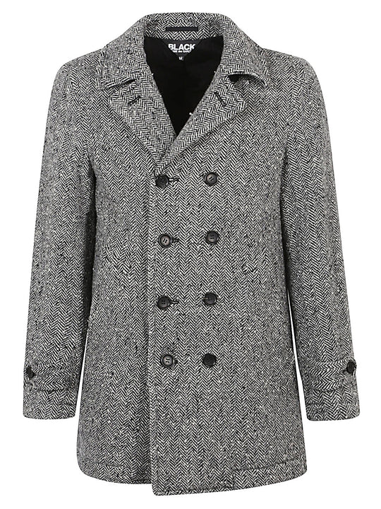 Wool Double-Breasted Coat