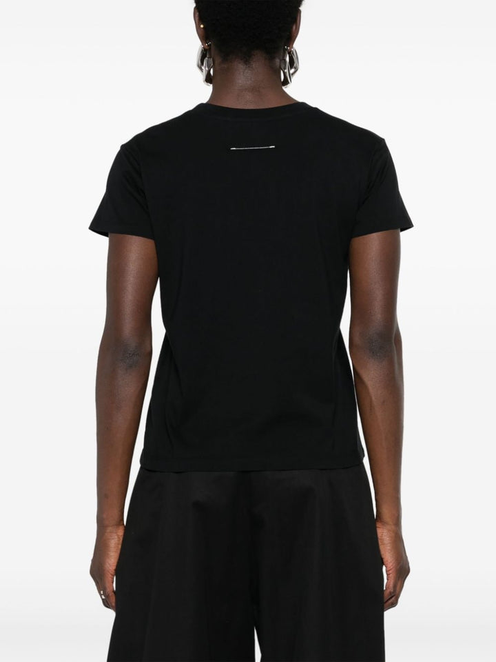 Mm6 Maison Margiela T-shirts and Polos - Blacks and greys | a39d32491b68e13adb21ce3dc5c835ead05ff9f5