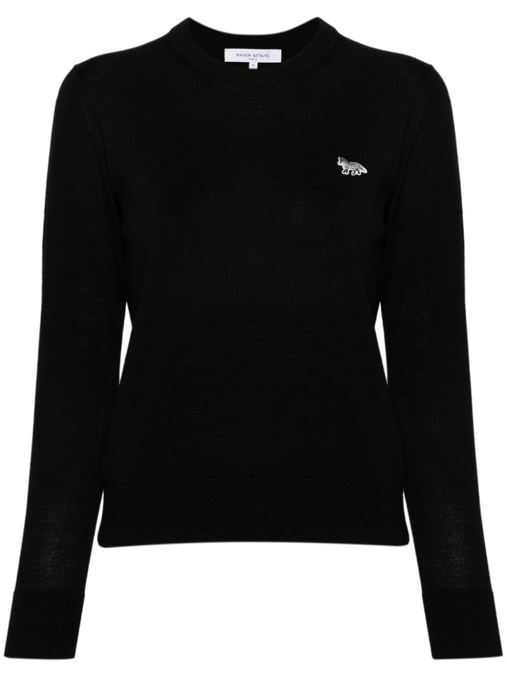 Maison Kitsune' Sweaters - Blacks and greys | b65660ba71896ff76bf8e18eebafa1f0aa38a728