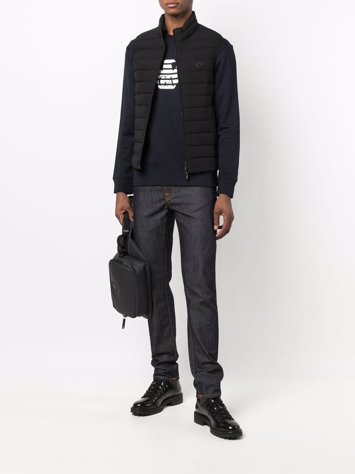 Emporio Armani Sweaters - Blue and green | eb303f403427d5493e88cc4f2b9ae11ddd8f665e