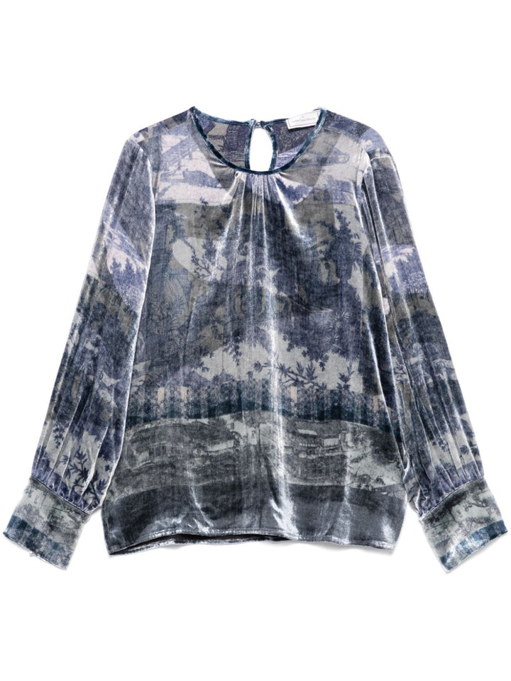 Pierre Louis Mascia Shirts - Blue and green | 31c51f648f8e3fdb31d4c7e2a20714d92abfea22