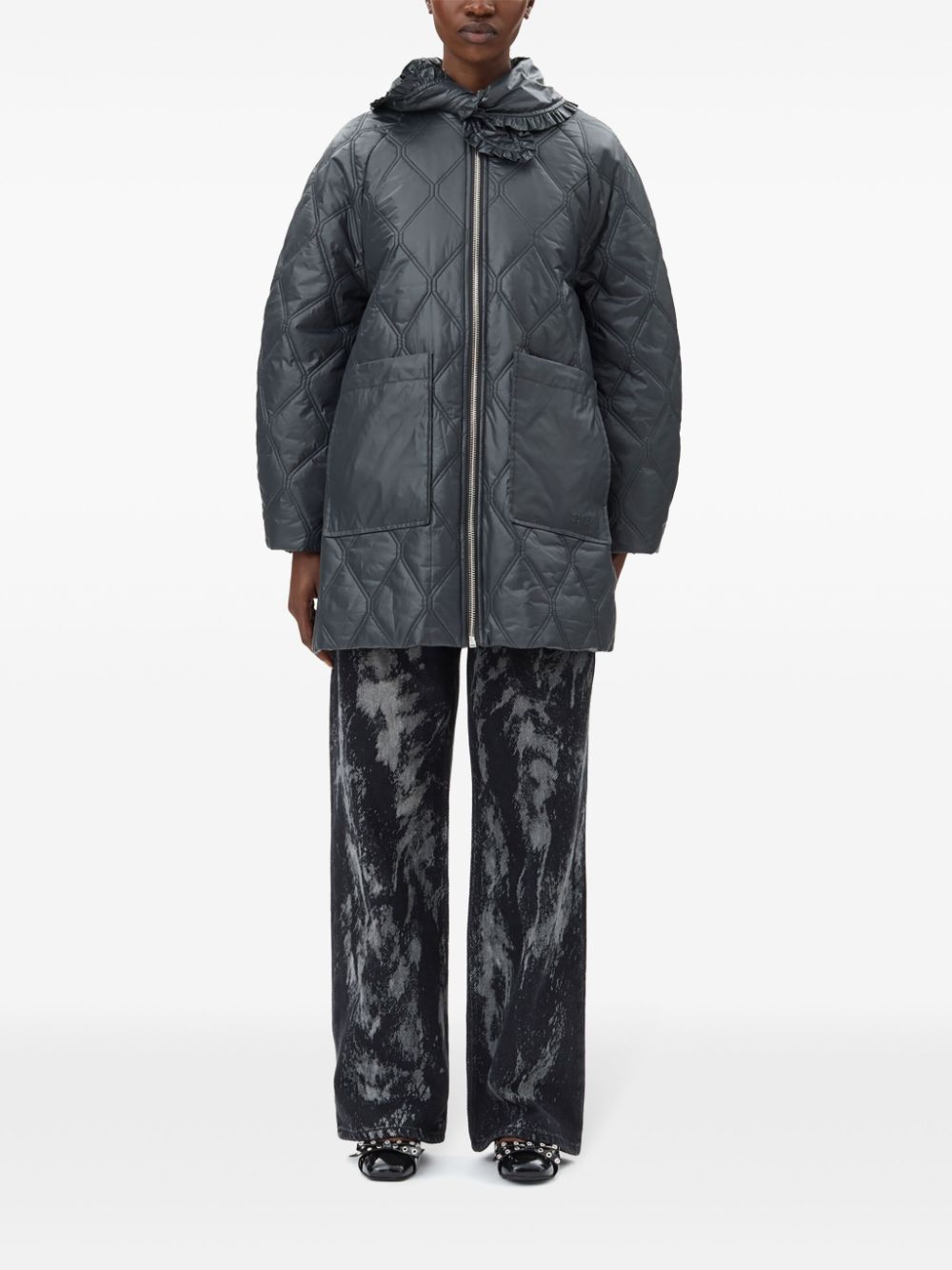 Ganni Jackets - Blacks and greys | 6d4ce8cf08531effd8ec342068368c0bae4fdc89