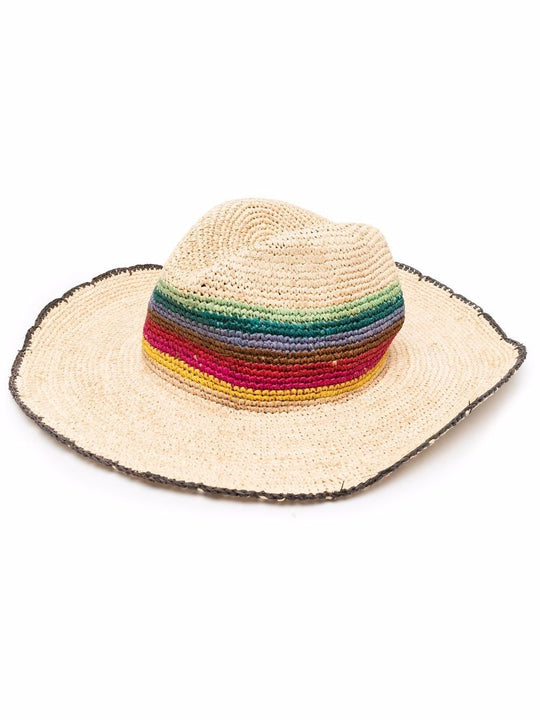 Straw Crochet Hat