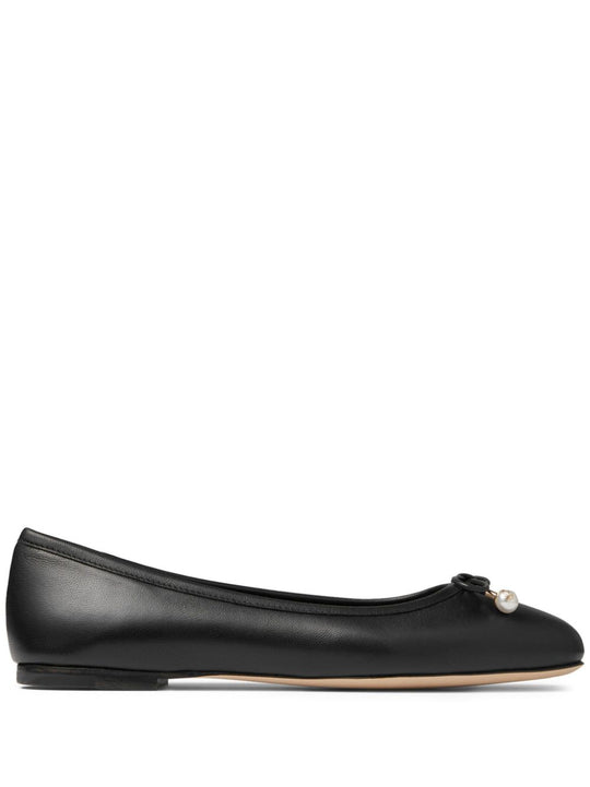 Elme Flat Leather Ballet Flats