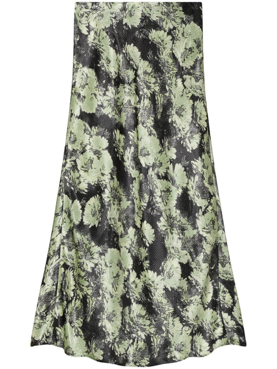 Printed Long Skirt