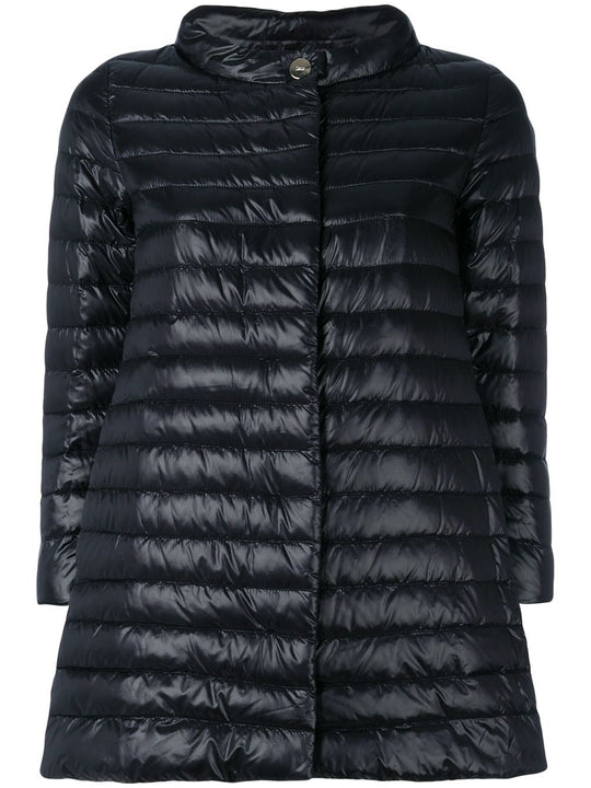 Nylon Midi Down Jacket