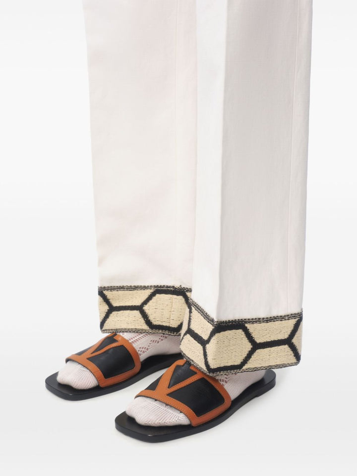 Valentino Garavani Sandals - Blacks and greys | b8d5b87d3ee0834d99e42f69cb0ae50d6f8dea50