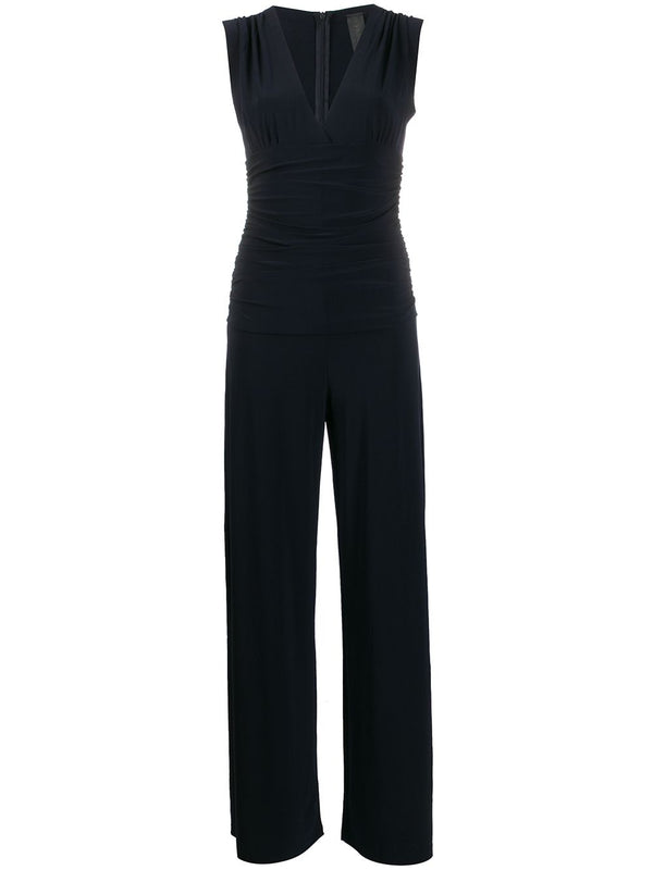 V Neck Sleeveless Jumpsuit
