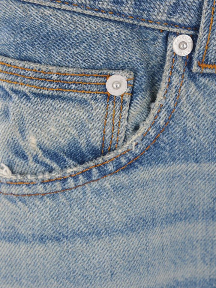 Haikure Jeans - Blue and green | 3cf2aa65b7774758d5900483bb234fd21431f8d9