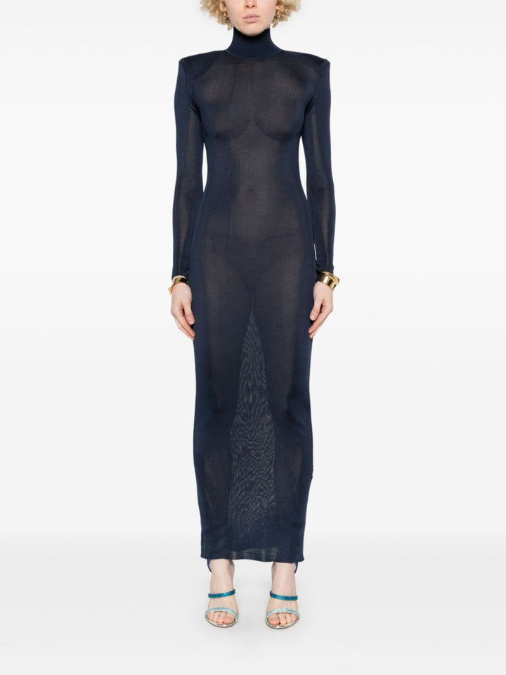 Self-Portrait Dresses - Blue and green | b0996eb450fd75caba52059bbcd1e61e1040cbeb