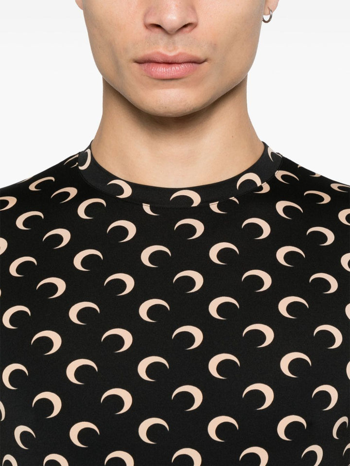 Marine Serre Top - Blacks and greys | 0c3213a845125b76fa8e9da22c63085cae7516e1