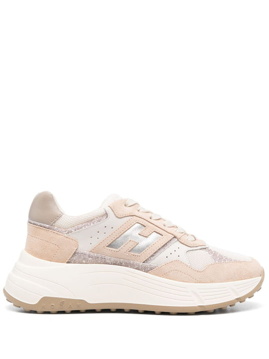 Hi-Fi Leather Sneakers