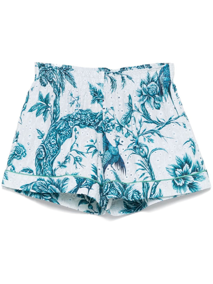 F.R.S . Shorts - Blue and green | b70d89bd257c75719fab2ef4b9fc9c736f73dd7b