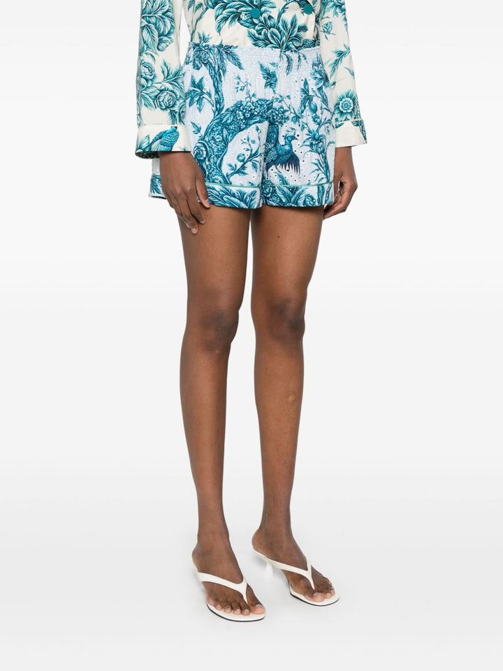 F.R.S . Shorts - Blue and green | cec4b1926cf8d36252e82a450188f9927b214103