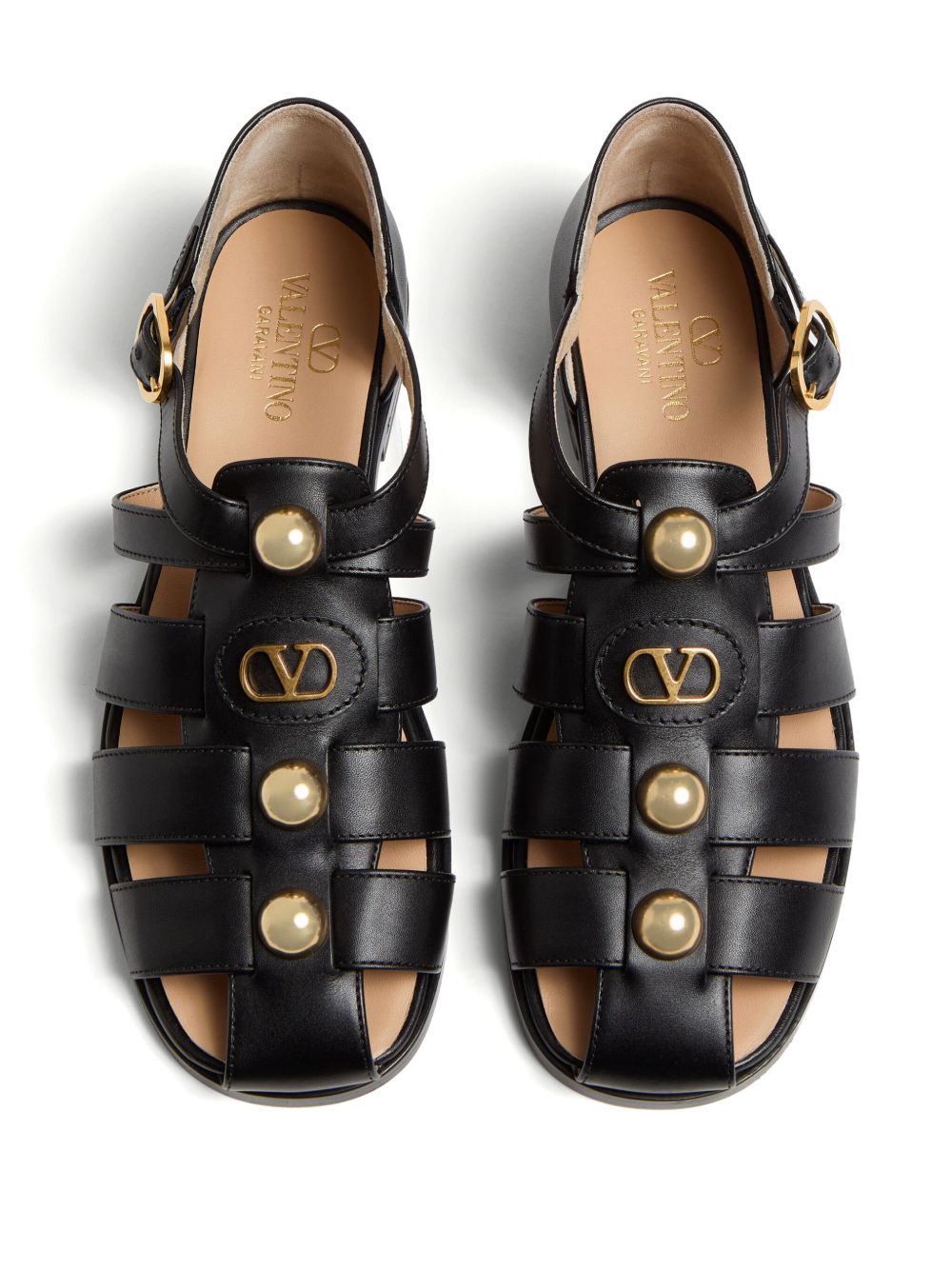 Valentino Garavani Sandals - Blacks and greys | d5f7a027e18d9dcb5978f1b80df5e92ce69ef0ed