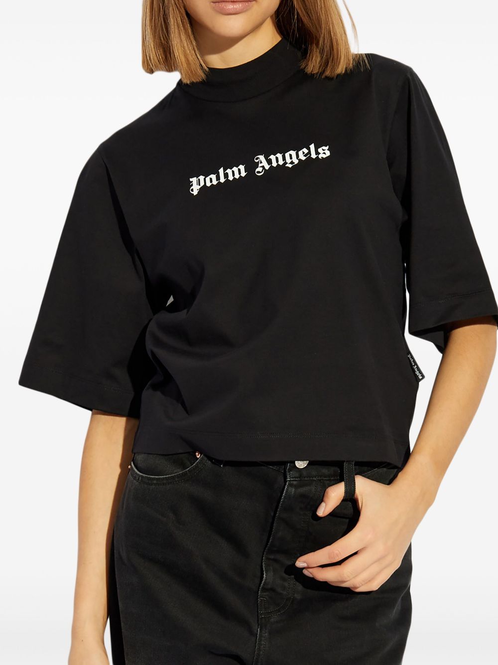 Palm Angels T-shirts and Polos - Blacks and greys | 2dd145f68c951f789230c2790d3836d8eb64ccc2