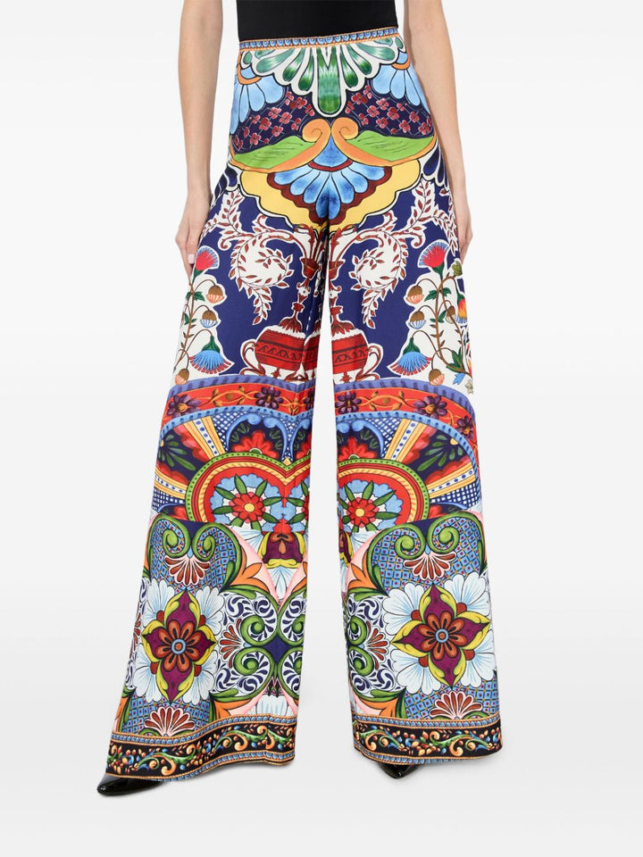 Alice + Olivia Trousers - MULTICOLOR | 121b09daaa63ca085f24b89d92a72f7a710bd7b8
