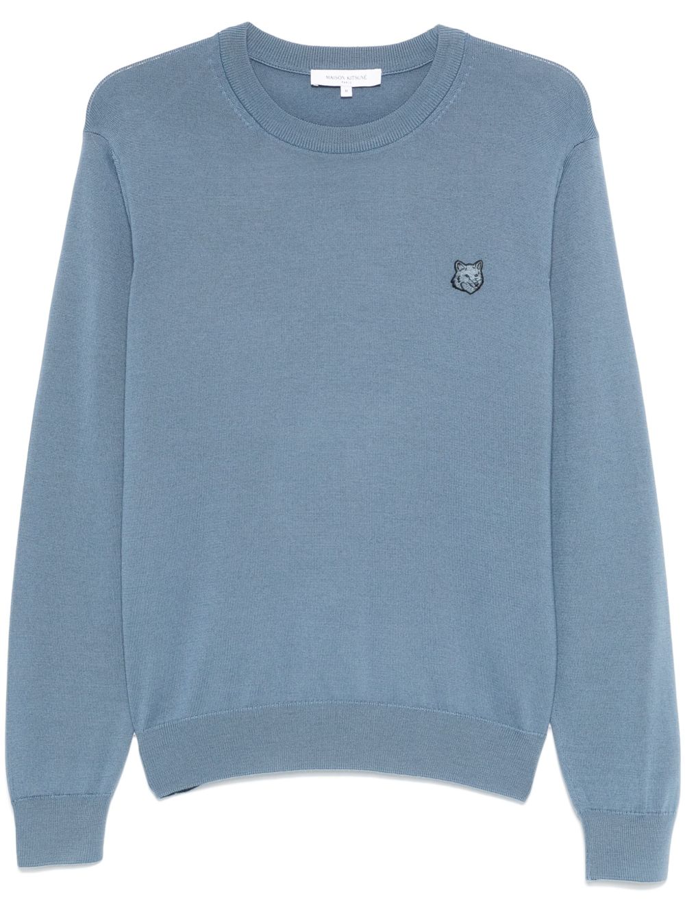 Maison Kitsune' Sweaters - Blue and green | eef4da5c4aa029c70c71a9d4889608bf40a771f6