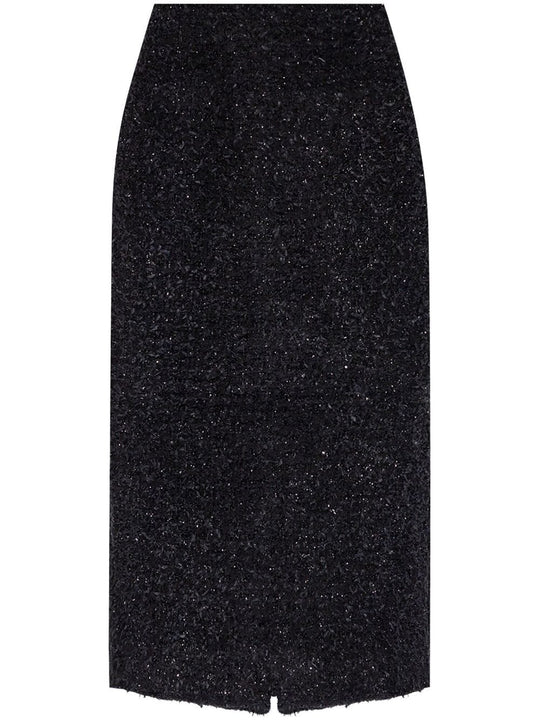 Tweed Midi Skirt