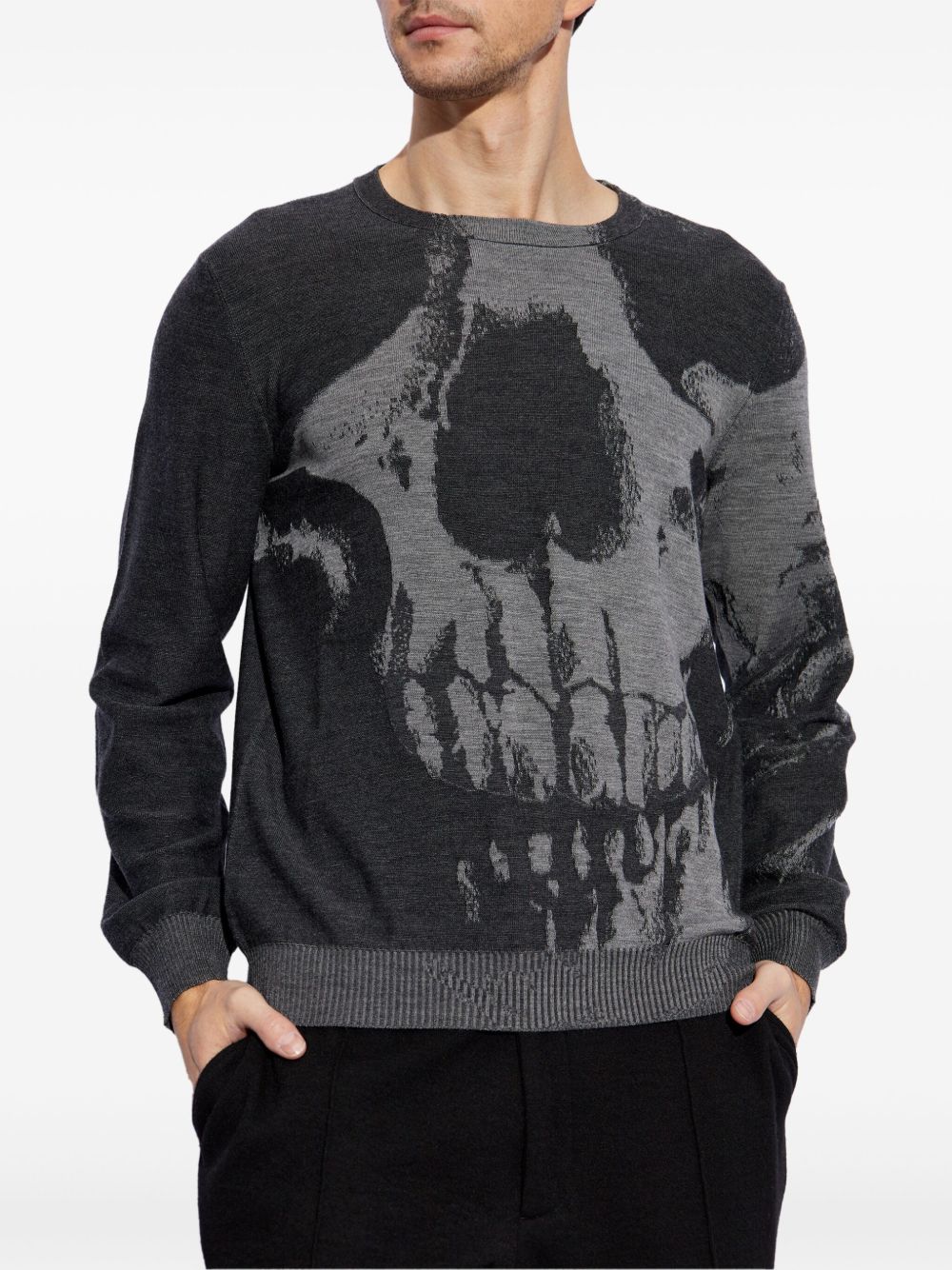 Alexander Mcqueen Sweaters - Blacks and greys | d69b4d92d3f7c0ae596e13c141d02e22a708c208
