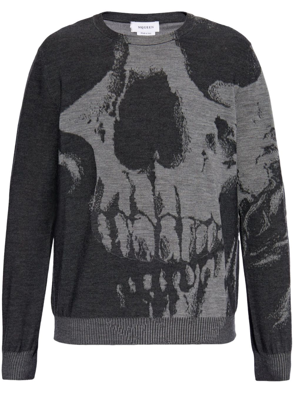 Alexander Mcqueen Sweaters - Blacks and greys | a773d7cd73ecc83b7c10e1df309ec8b1f9560d1e