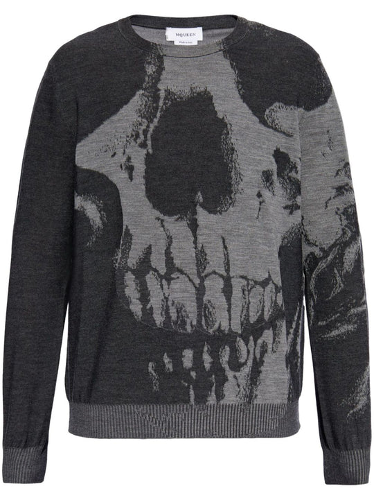 Skull Wool Sweater