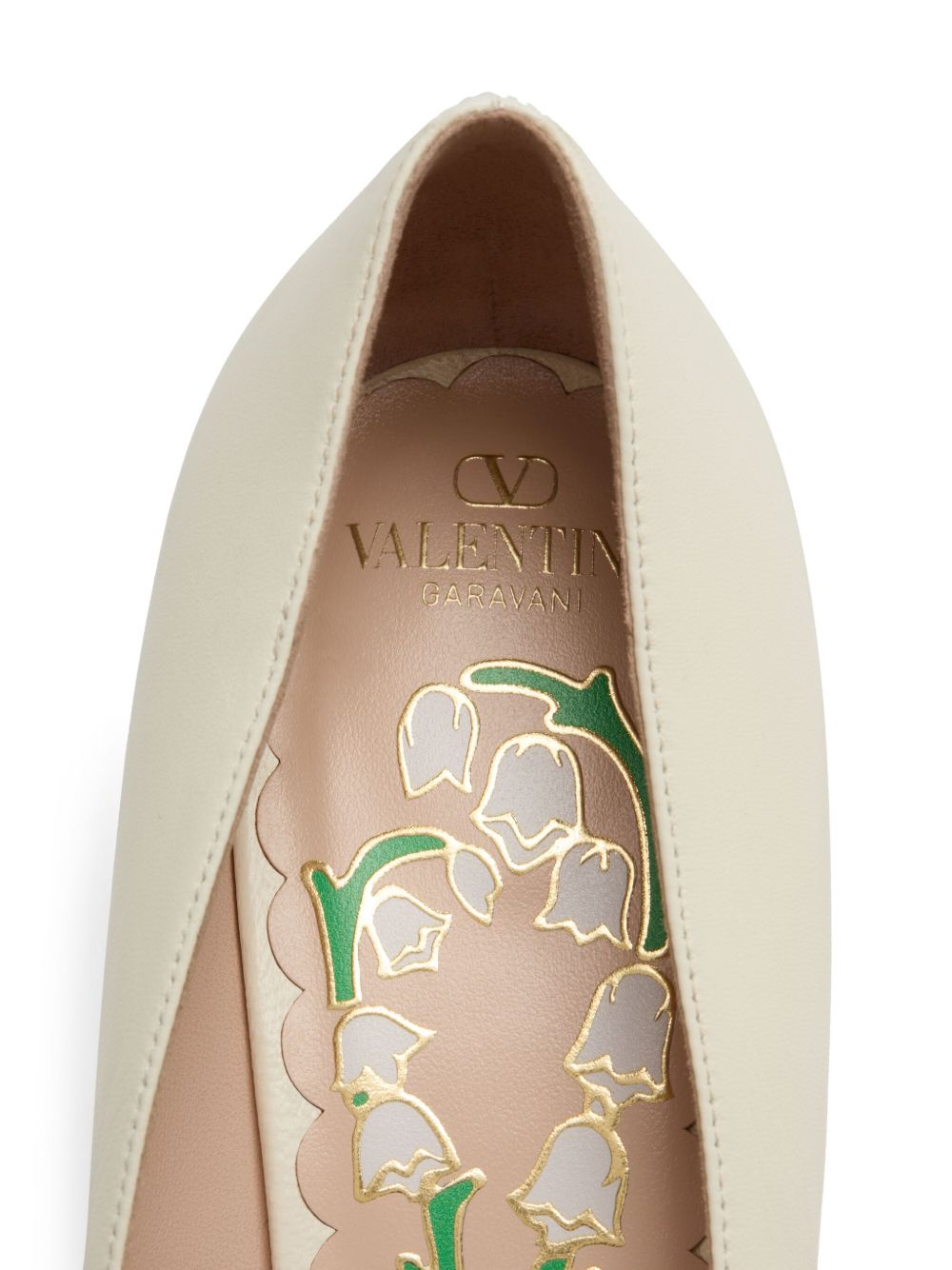 Valentino Garavani With Heel - Light and natural | 6c10b8d582530c2dd94ddcd105ec5bf9e34cf2c6