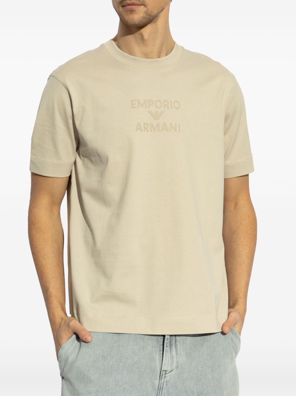 Emporio Armani T-shirts and Polos - Light and natural | 9a92da97cb6e62ddf097d4355a837caf7a8930c1